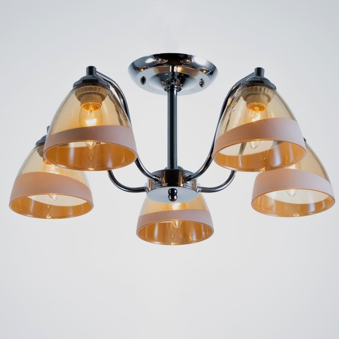 Люстра Люстра "Мирна" 5хЕ27 40т хром 55х55х36 см 9408340