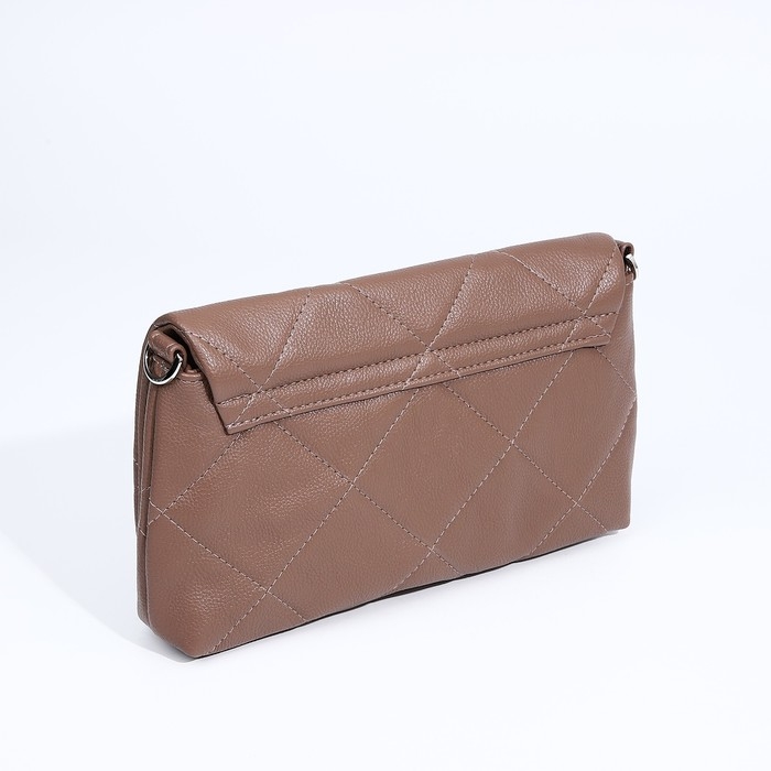 Сумка женская TEXTURA, мессенджер, маленький размер, цвет коричневый