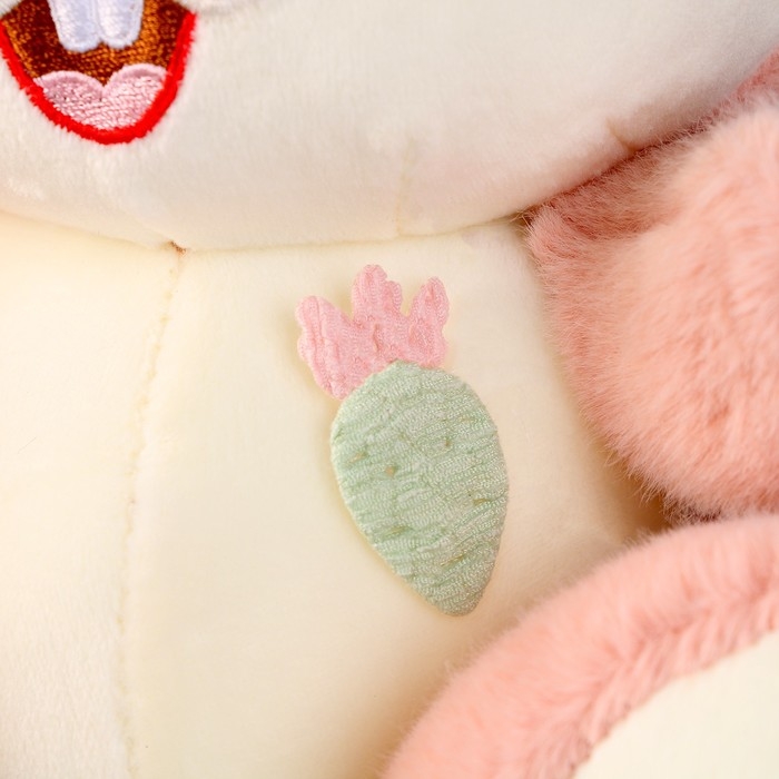 Мягкая игрушка «Зайка», 21 см, розовая Мягкая игрушка «Зайка», 21 см, розовая