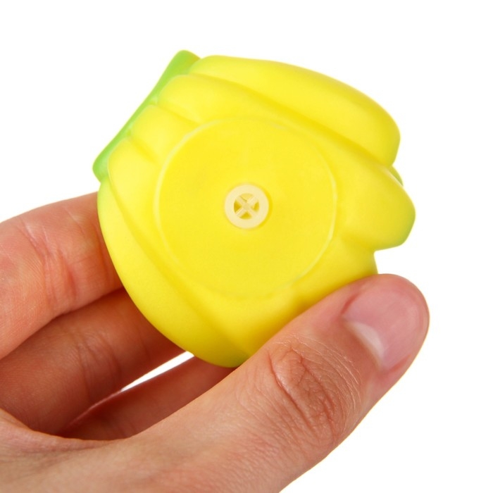 Набор резиновых игрушек для ванны &laquo;Фрукты&raquo;, 6 шт, виды МИКС, Крошка Я