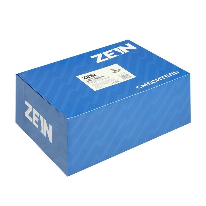 Смеситель для раковины ZEIN Z2736, кран-букса латунь 1/2 Смеситель для раковины ZEIN Z2736, кран-букса латунь 1/2", с подводкой, хром