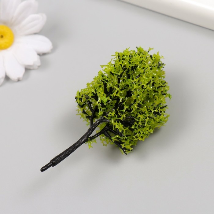 Искусственное растение для творчества пластик Искусственное растение для творчества пластик "Платан" 8 см