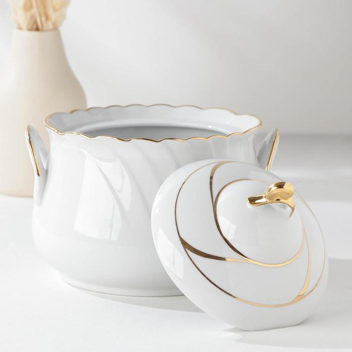 Сервиз столовый фарфоровый «Бомонд», 37 предметов, 2 вида тарелок Сервиз столовый фарфоровый «Бомонд», 37 предметов, 2 вида тарелок