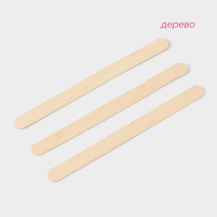 Набор палочек деревянных Доляна, 12,5×0,9 см, 50 шт Набор палочек деревянных Доляна, 12,5×0,9 см, 50 шт