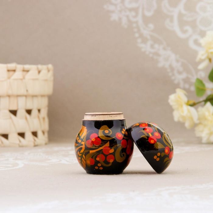 Набор для специй «Грибы», хохлома Набор для специй «Грибы», хохлома