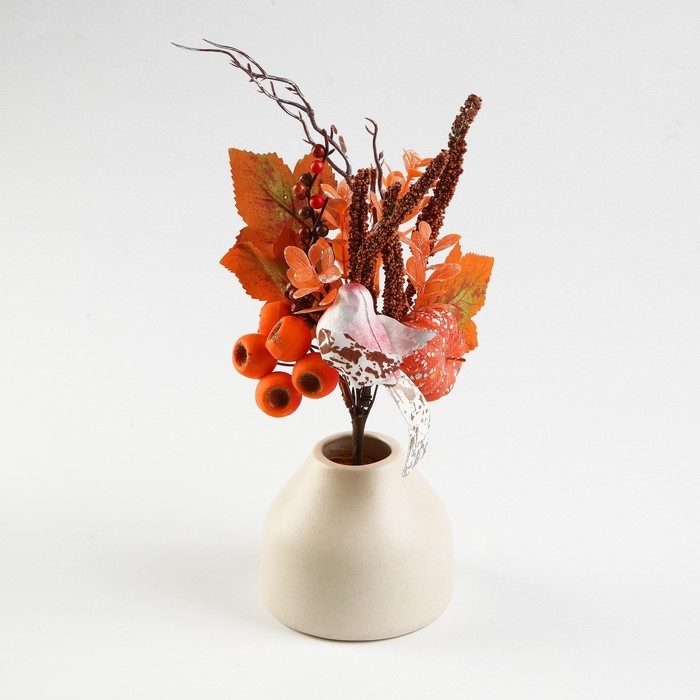 Декор на палочке «Птичка осенью», 10×17×33 см Декор на палочке «Птичка осенью», 10×17×33 см