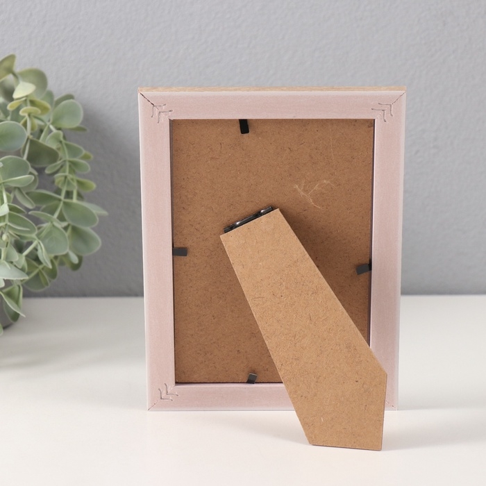 Фоторамка пластик 10х15 см Фоторамка пластик 10х15 см "Золотой вьюнок на белом" 1х12,8х17,8 см