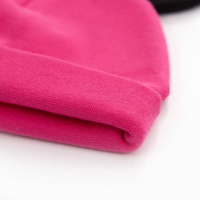 Шапка для девочки, цвет розовый, размер 52-54 Шапка для девочки, цвет розовый, размер 52-54