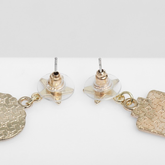 Серьги эмаль «Путешествие» воздушный шар, цвет розовый в золоте Серьги эмаль «Путешествие» воздушный шар, цвет розовый в золоте