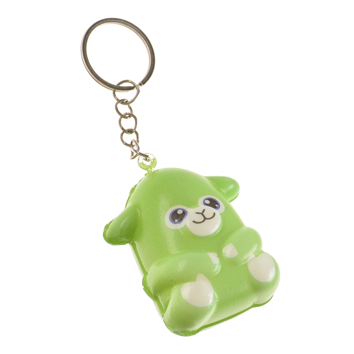 Мялка-сквиш «Зверята», на брелоке, цвет МИКС Мялка-сквиш «Зверята», на брелоке, цвет МИКС