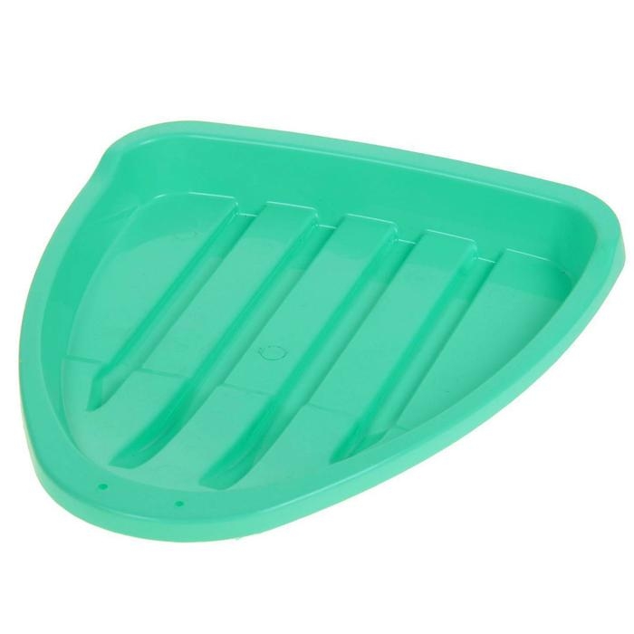 Санки ледянка треугольные, цвета МИКС