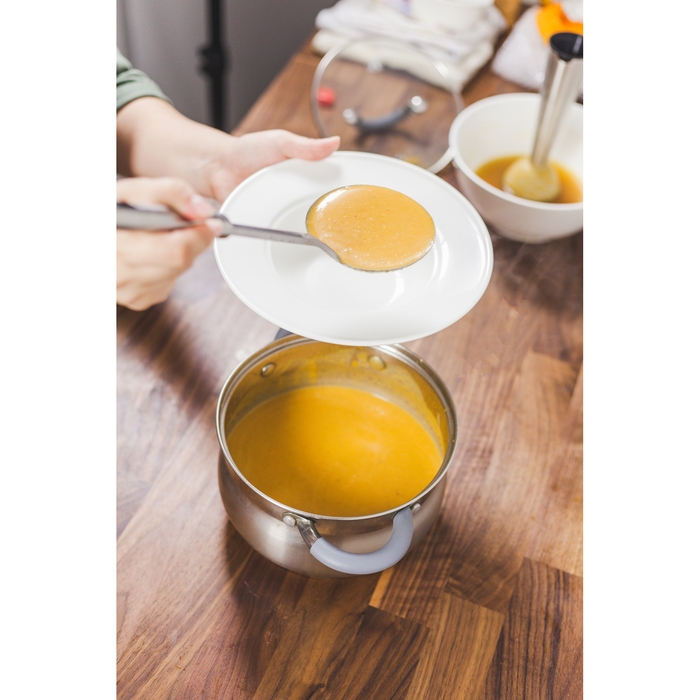 Половник из нержавеющей стали Доляна «Стандарт», 100 мл, h=31 см, цвет серебряный Половник из нержавеющей стали Доляна «Стандарт», 100 мл, h=31 см, цвет серебряный