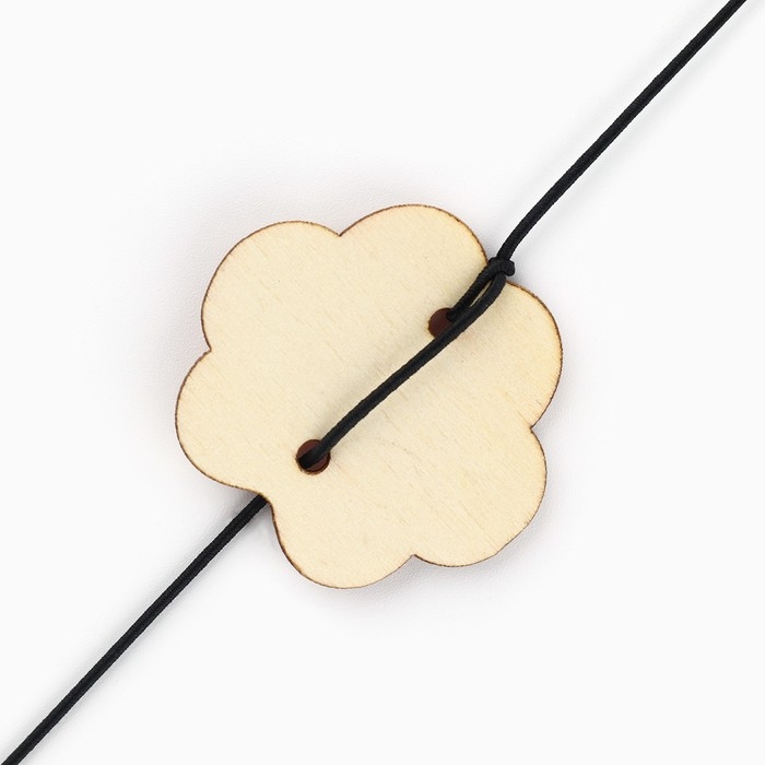 Дразнилка с деревянной подвеской «Лапка», 4 см Дразнилка с деревянной подвеской «Лапка», 4 см