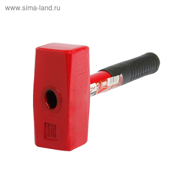 Кувалда ЛОМ, металлическая обрезиненная рукоятка, 2 кг Кувалда ЛОМ, металлическая обрезиненная рукоятка, 2 кг