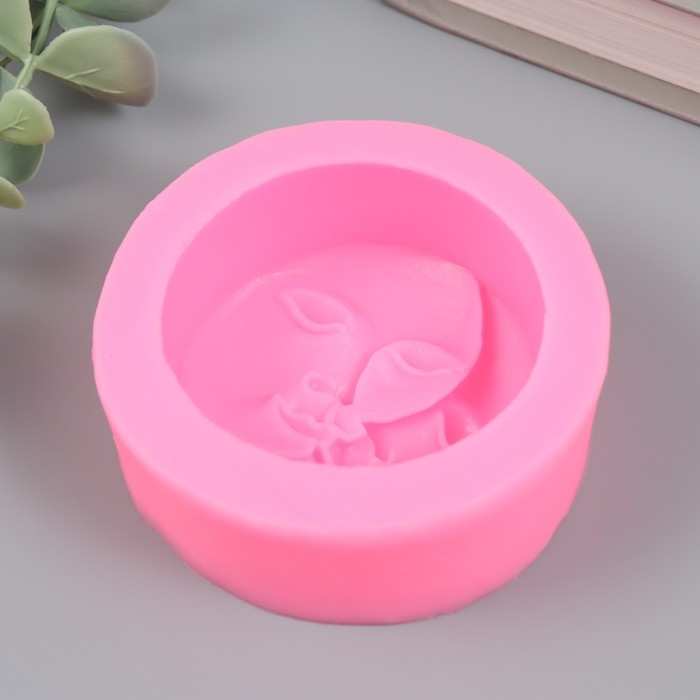 Молд силикон Молд силикон "Луна и месяц" d=8,5см