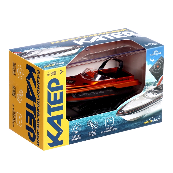 Катер радиоуправляемый Mini Boat, работает от аккумулятора, цвет красный Катер радиоуправляемый Mini Boat, работает от аккумулятора, цвет красный