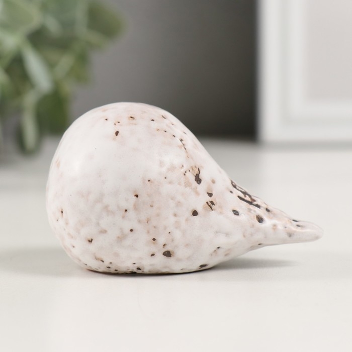 Сувенир керамика Сувенир керамика "Белый совёнок" 4,2х6х4,2 см