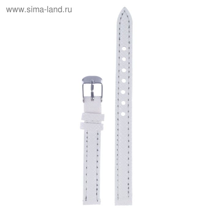 Ремешок для часов, 10 мм, белый Ремешок для часов, 10 мм, белый