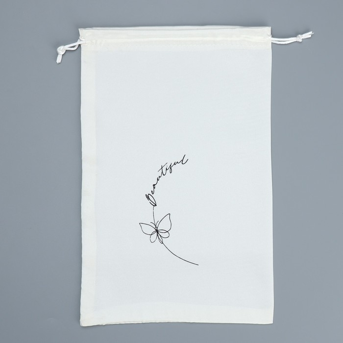 Мешочек подарочный атласный «Весна», 20 х 30 см +/- 1.5 см