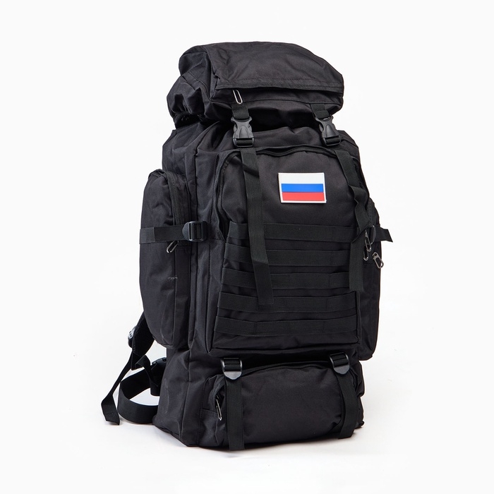 Рюкзак туристический Рюкзак туристический "Аdventure" мужской, 80 л, oxford, черный