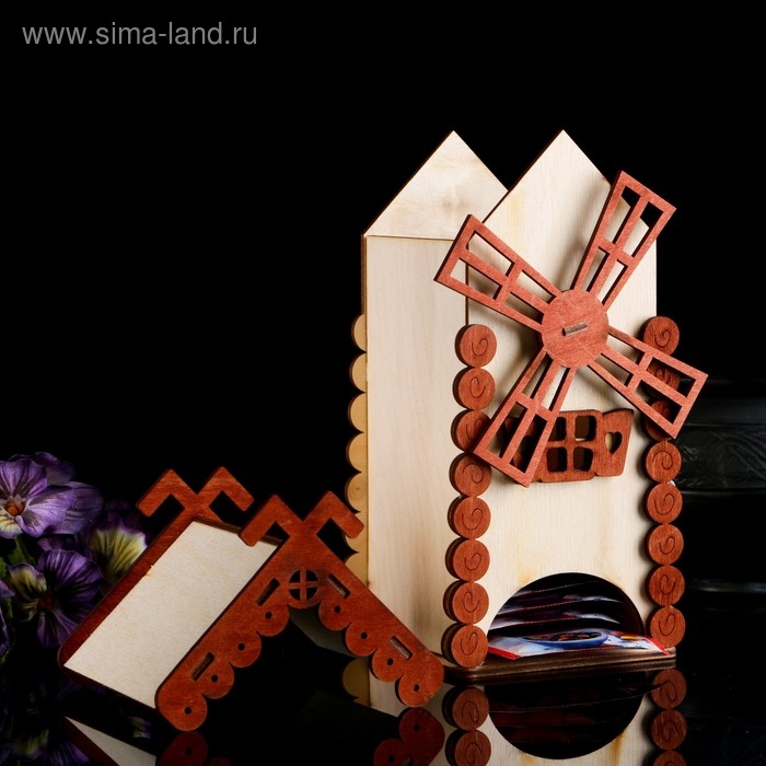 Чайный домик "Старая мельница", 10×10×21,5 см