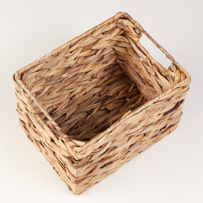 Корзина стеллажная Корзина стеллажная "Золотистый колос", 25х19х17 см, песочный