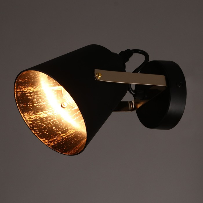 Светильник Конт 1х25Вт Е27 черный 15х12х22см Светильник Конт 1х25Вт Е27 черный 15х12х22см