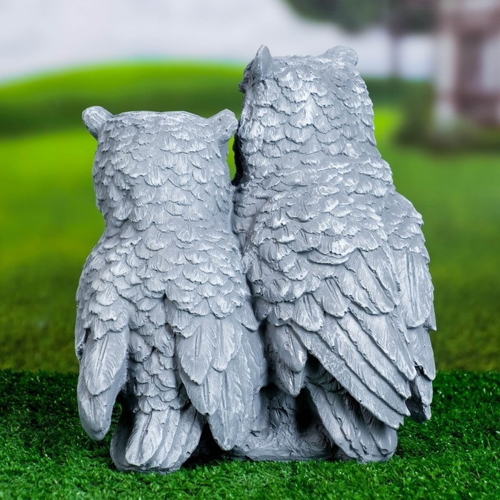 Садовая фигура Садовая фигура "Сова - семья" 23х21х15см