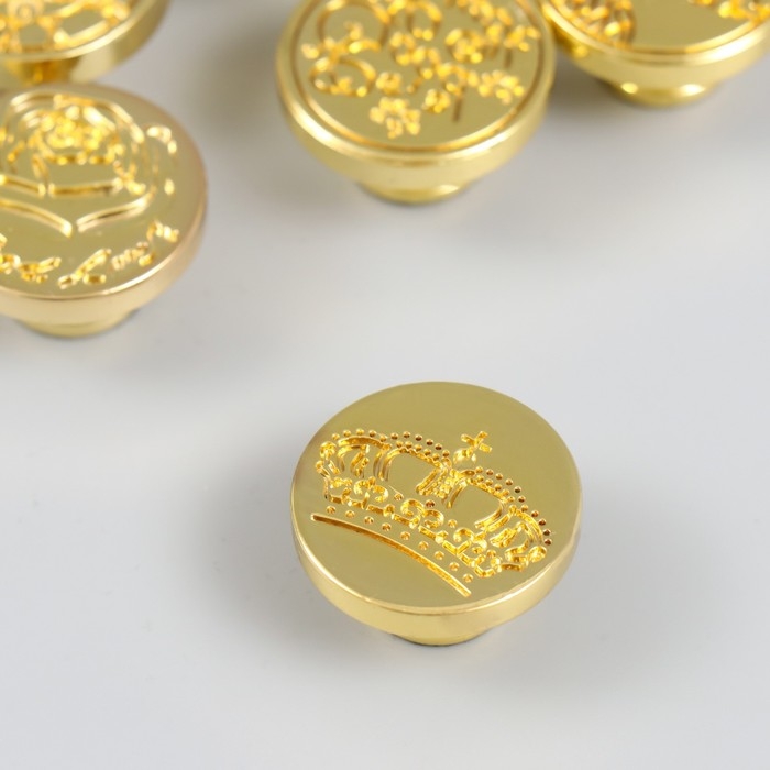 Набор печатей для сургуча с деревянной ручкой "Классика и растения"