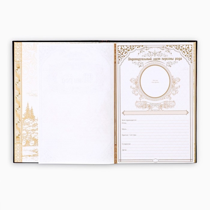 Родословная книга «Наша Семья», 50 листов, 22 х 31 см.