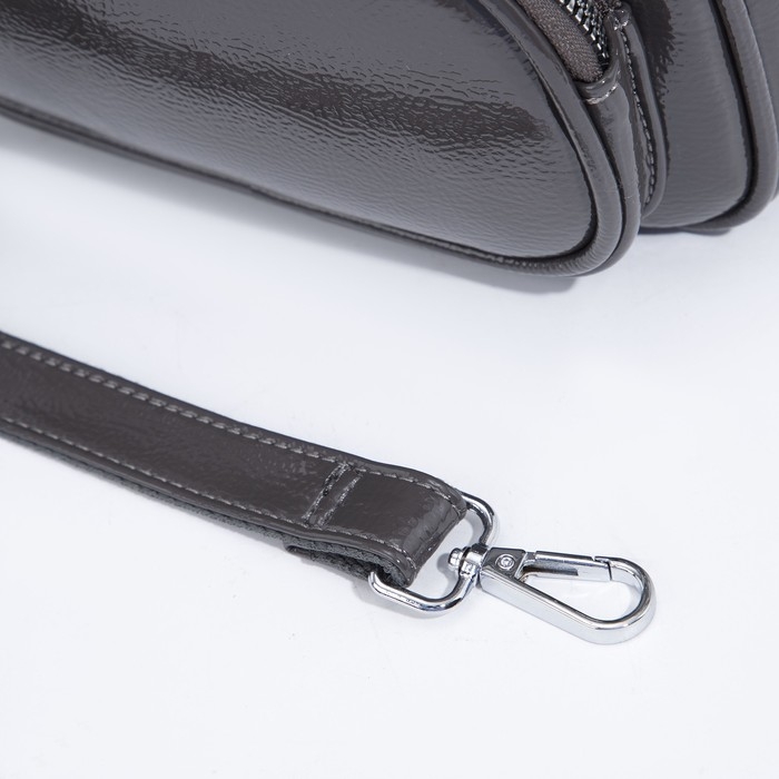 Сумка кросс-боди на молнии, цвет серый Сумка кросс-боди на молнии, цвет серый