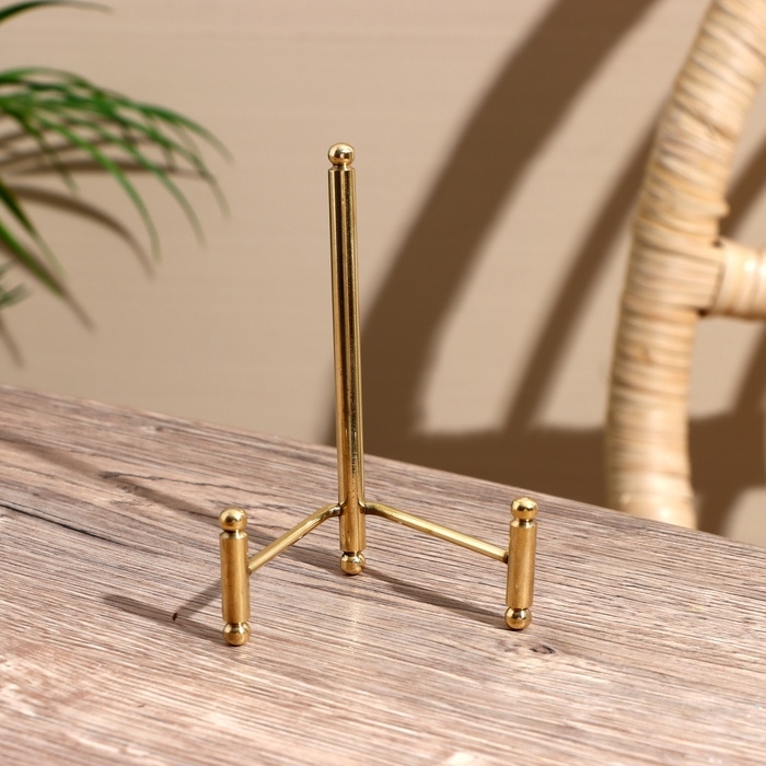 Подставка для книги  Подставка для книги "Трио" латунь 10х5х7 см