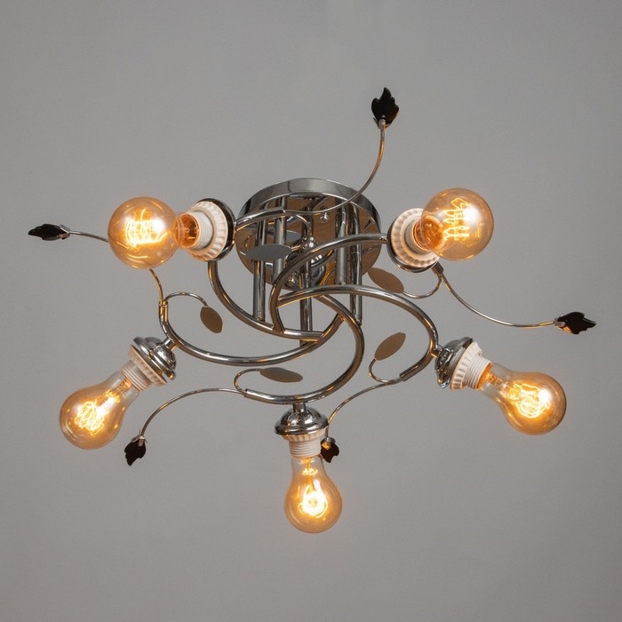 Люстра Люстра "Арден" бп 5х40Вт Е27 Хром МОДЕЛЬ: 2600551