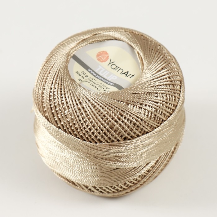 Пряжа Пряжа "Tulip" 100% микрофибра 250м/50гр (428 золото)