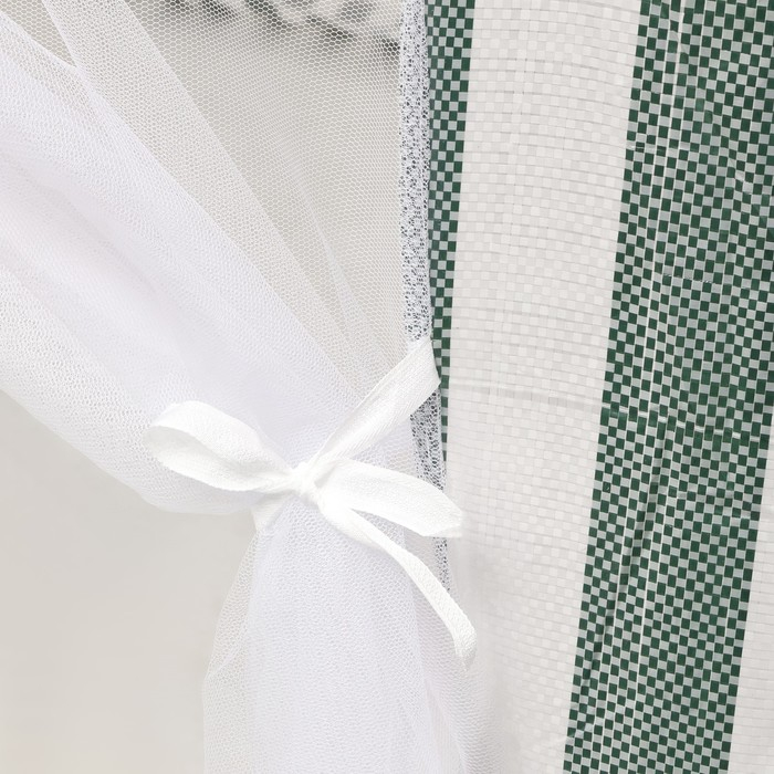 Шатер садовый 3*3м белый, закрытый зауженный Шатер садовый 3*3м белый, закрытый зауженный