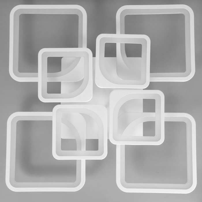 Люстра с ПДУ 59112/8WT LED 240Вт 3000-6000К диммер белый 55х55х10 см BayerLux