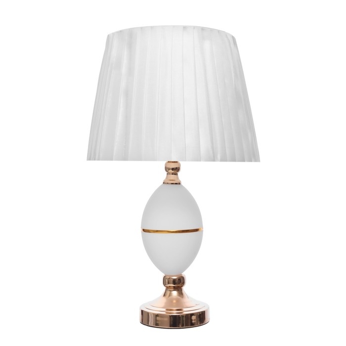 Настольная лампа с подсветкой Настольная лампа с подсветкой "Салли" Е27 40Вт бело-золотой 30х30х50 см