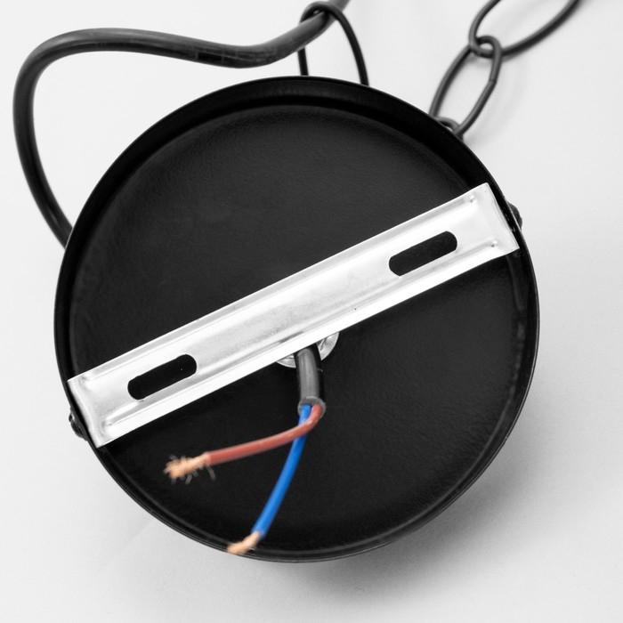 Люстра BayerLux Подвес BayerLux Люстра BayerLux Подвес BayerLux "Геометрия" E14 3х40Вт черный 45х45х45 см