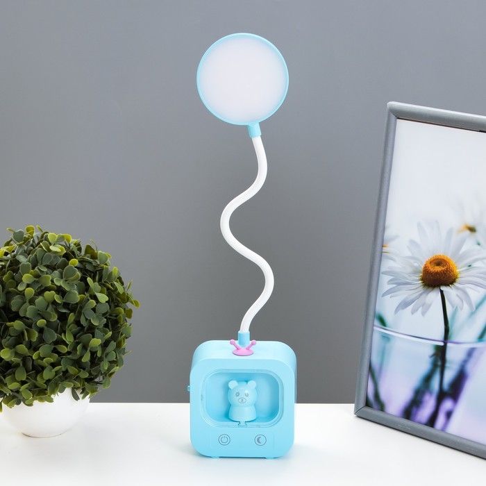 Настольная лампа  Настольная лампа "Мишка" LED 5Вт USB АКБ МИКС 5х10х43 см RISALUX