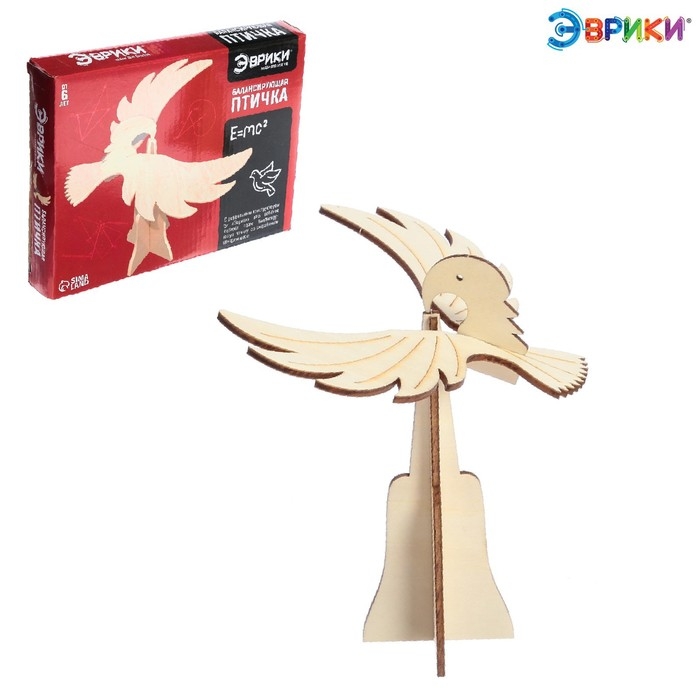 Набор для опытов «Балансирующая птичка», 4 элемента Набор для опытов «Балансирующая птичка», 4 элемента