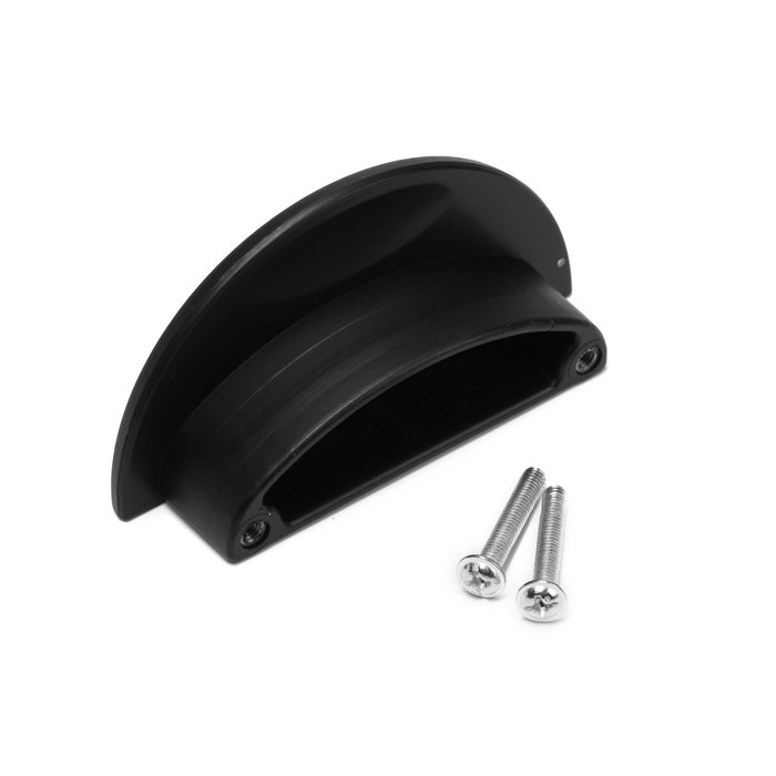 Ручка скоба CAPPIO PK108, м/о 64 мм, пластик, цвет черный Ручка скоба CAPPIO PK108, м/о 64 мм, пластик, цвет черный