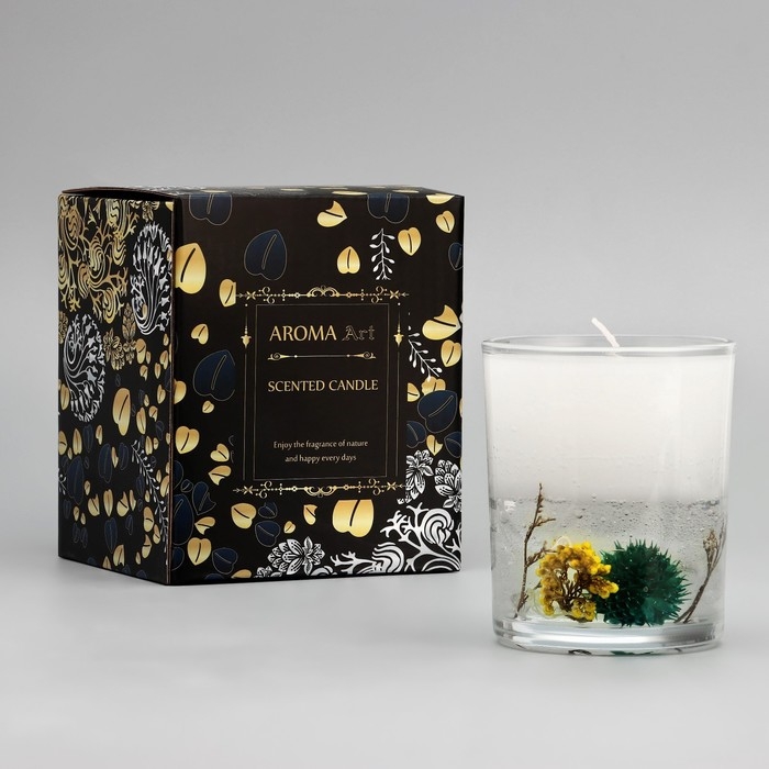 Свеча ароматическая «Black cedar», 200 гр Свеча ароматическая «Black cedar», 200 гр