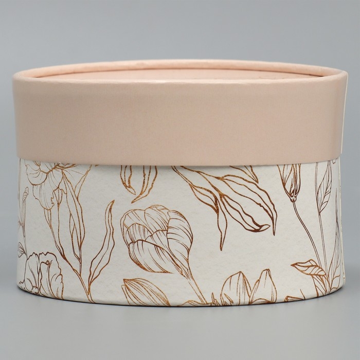 Набор шляпных коробок 2 в 1, упаковка подарочная, «Нежность», 16 х 11.5, 13 х 9 см Набор шляпных коробок 2 в 1, упаковка подарочная, «Нежность», 16 х 11.5, 13 х 9 см