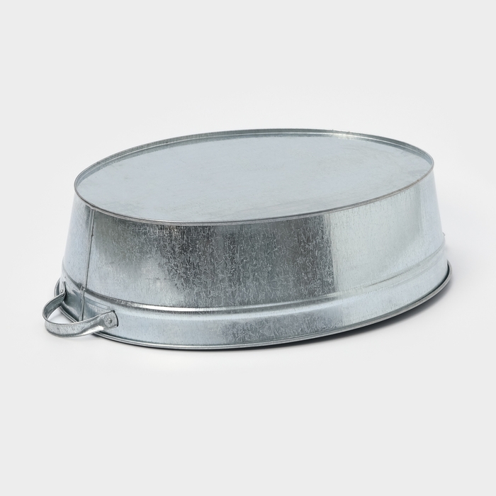 Таз оцинкованный овальный, 23 л, ГОСТ Таз оцинкованный овальный, 23 л, ГОСТ