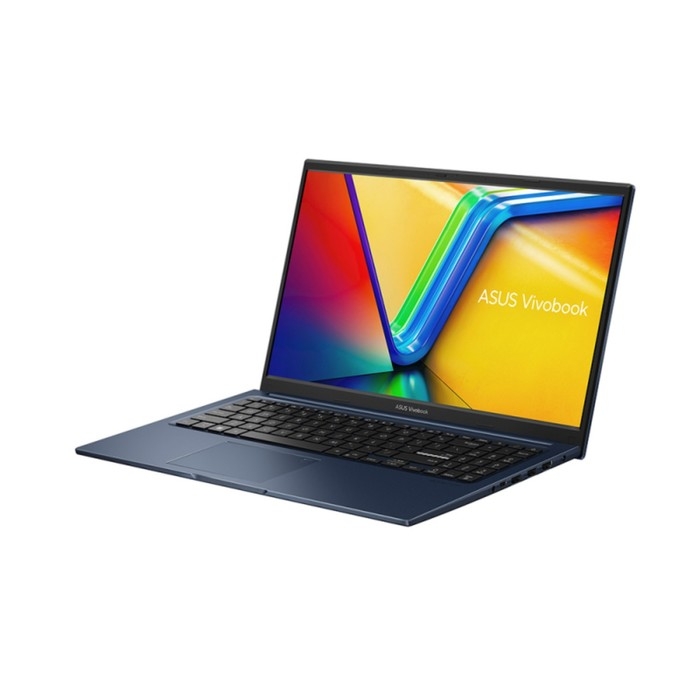Ноутбук ASUS VivoBook X1504ZA-BQ067, 15.6 Ноутбук ASUS VivoBook X1504ZA-BQ067, 15.6",i3-1215U, 8 Гб, SSD 256 Гб,UHD,DOS, темно-синий