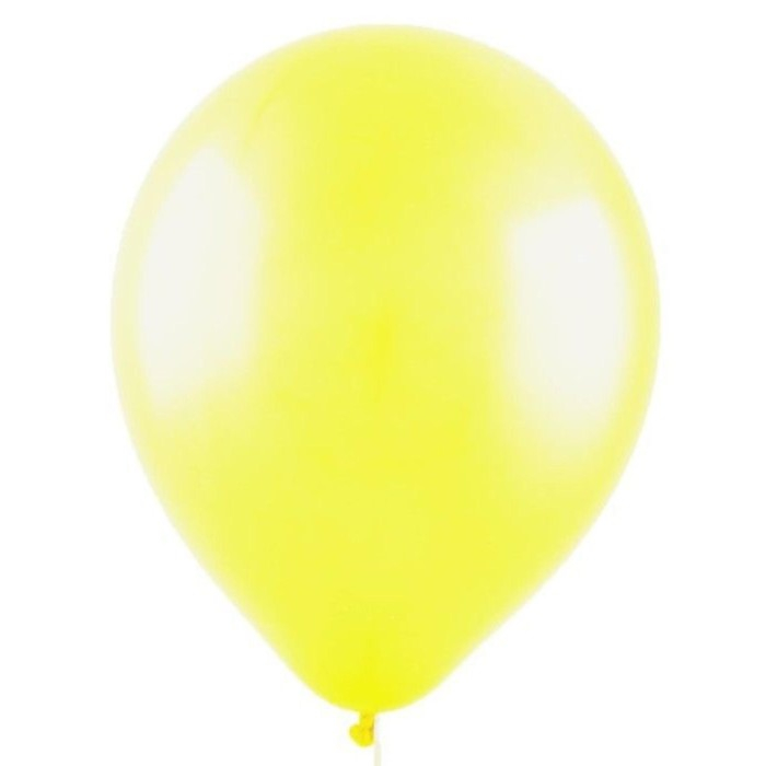 Шар латексный 12 Шар латексный 12", пастель, набор 100 шт., цвет жёлтый