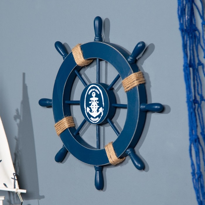 Сувенир интерьерный Сувенир интерьерный "Штурвал" 28см