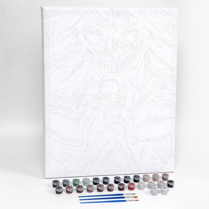 Картина по номерам на холсте с подрамником &laquo;Схватка&raquo;, 40 х 50 см