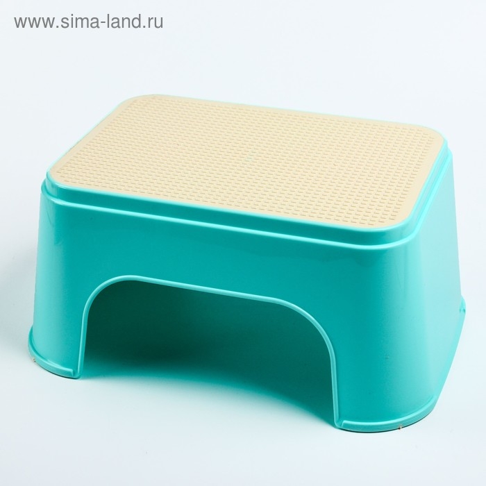 Детский табурет-подставка с прорезиненной рельефной поверхностью, цвета МИКС Детский табурет-подставка с прорезиненной рельефной поверхностью, цвета МИКС