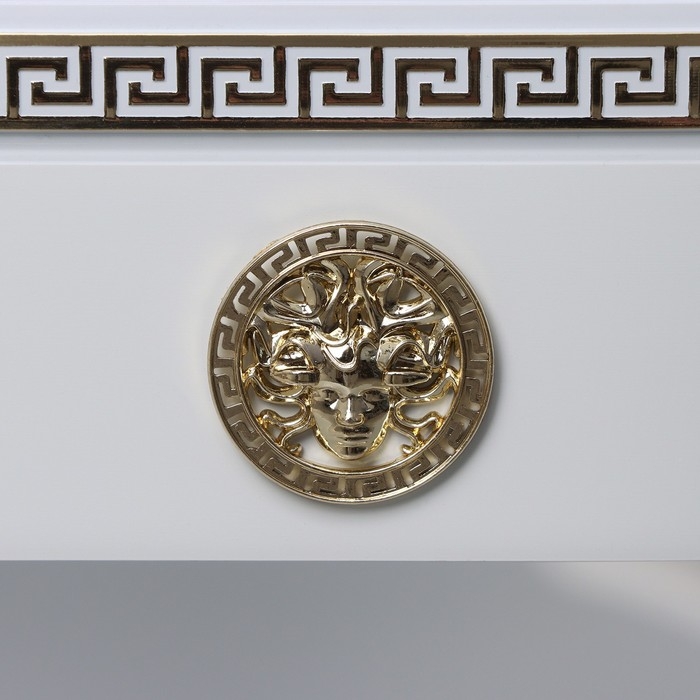 Карниз трёхрядный «Ультракомпакт. Медуза», 180 см, с декоративной планкой 7 см, цвет белый Карниз трёхрядный «Ультракомпакт. Медуза», 180 см, с декоративной планкой 7 см, цвет белый